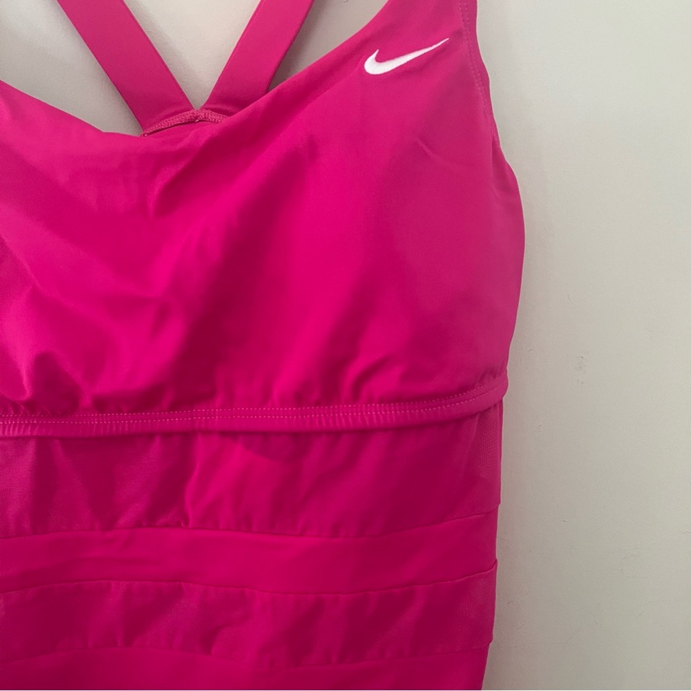 Nike Pink One Piece Athletic Tank